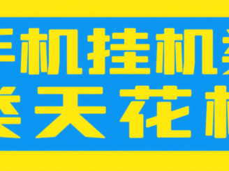 手机挂机项目天花板几秒钟一单，纯挂机项目，随时随地可做，做就有，每天1000+