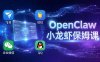 （17614期）OpenClaw小龙虾保姆课： Windows/macOS/Linux/Docker全系统安装，飞书+钉钉+企业微信+QQ 全接入