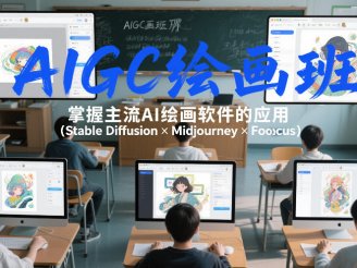 AIGC绘画班,掌握主流Ai绘画软件的应用(Stable Diffusion x Midjourney x Fooocus)