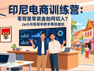 （17533期）印尼电商训练营：零背景零资金如何切入？Jack与张哥手把手带你避坑