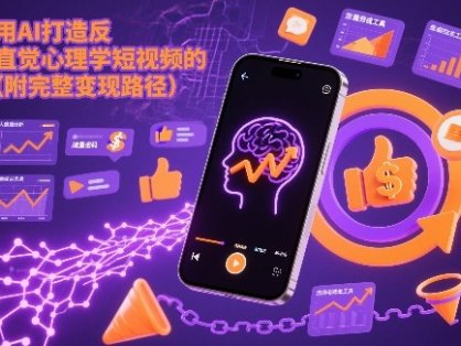 用AI打造“反直觉”心理学短视频的流量密码（附完整变现路径）