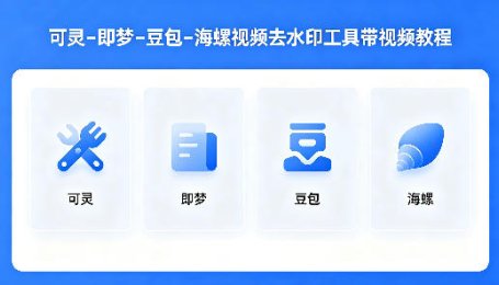 可灵–即梦–豆包–海螺视频去水印工具带视频教程